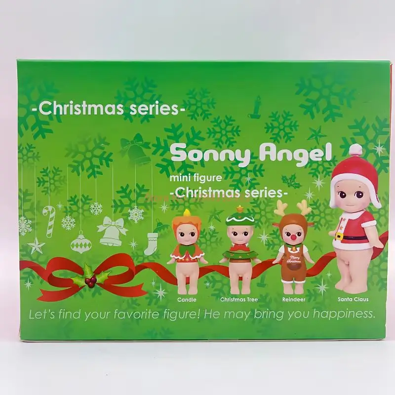 Лидер продаж 6 шт. Sonny Angel Hippers Рождественская серия слепая коробка экшн-фигурка