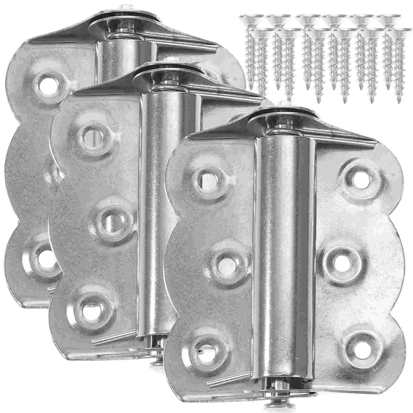 

3pcs Replacement Small Hinges Garage Door Hinge Loaded Door Hinges Door Springs To Close Door