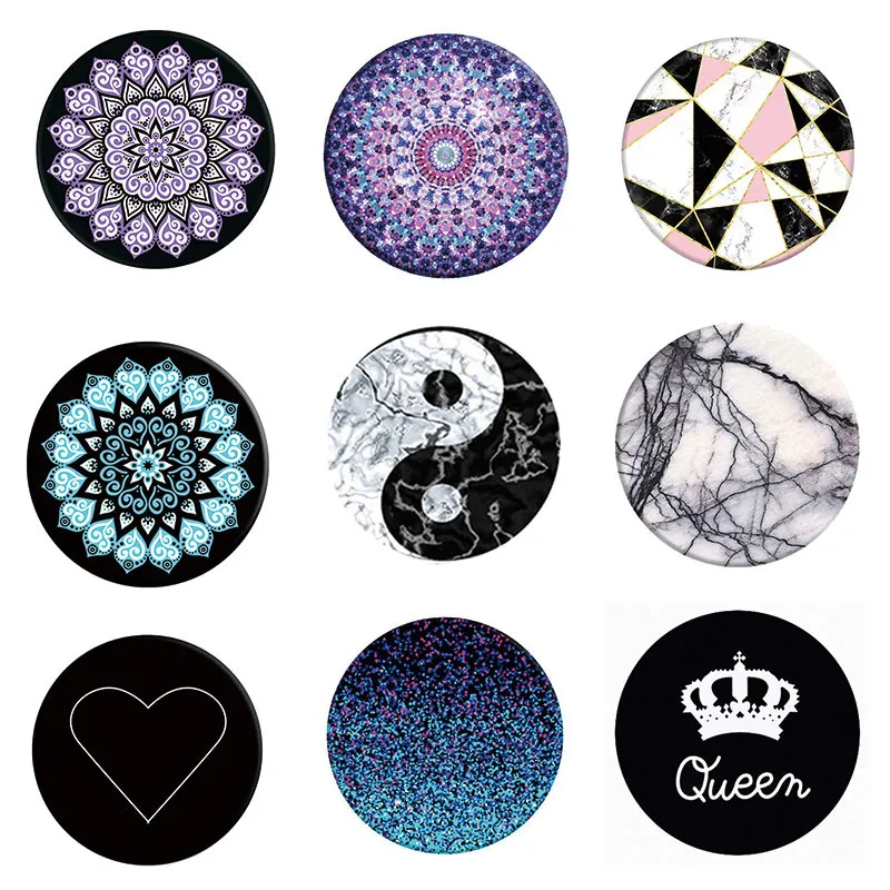 Роскошный складной держатель-кольцо для пальца телефона с подставкой для iPhone Samsung Xiaomi Mobile.