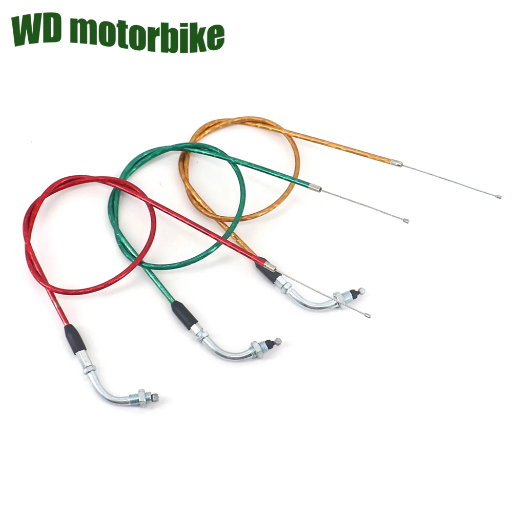Throttle Cable Line For 49 50cc 60cc 70cc 80cc 100cc 110cc Engines Gas Chopper Pit Pro Scooter Mini Bike Quad