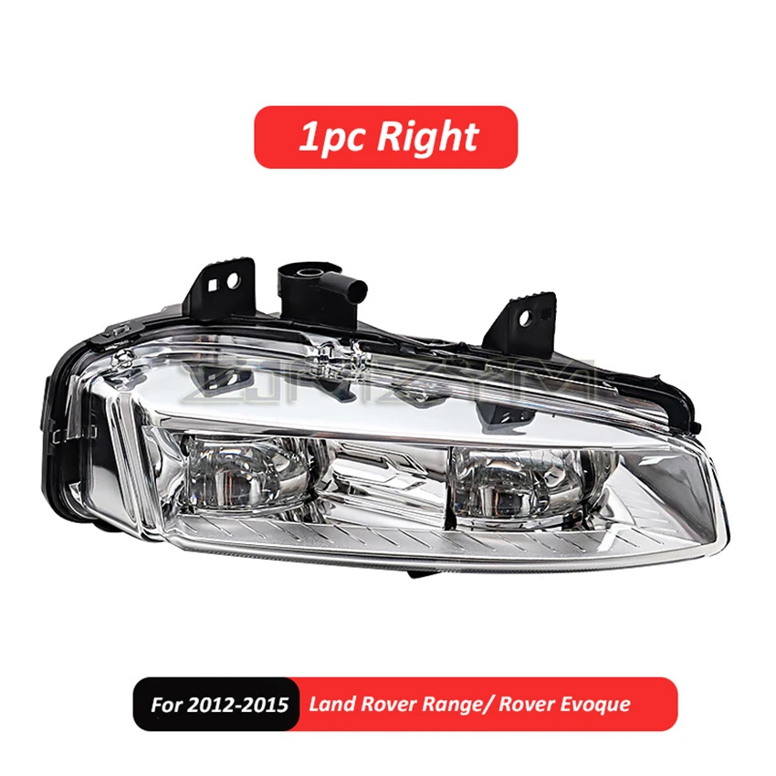 

Светодиодные фары противотуманные фары в сборе для Land Rover Range Rover Evoque 2012-2015, рамка дневного света, противотуманная фара DRL, автомобильные аксессуары