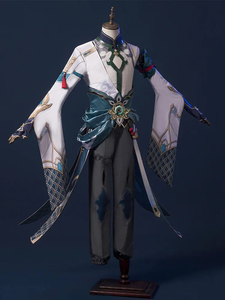 Игра Honkai:Star Rail Dan Heng Косплей Костюм Danheng Хэллоуин Наряды Мужской Новый Униформа