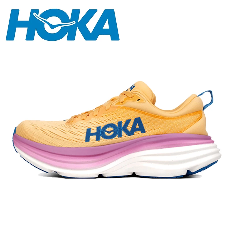 

2023 HOKA Bondi 8 Sport Running Shoes Breathable Anti Slip Cushioning Road Shoes Men Sport Shoes Lifestyle Outdoor Sneakers