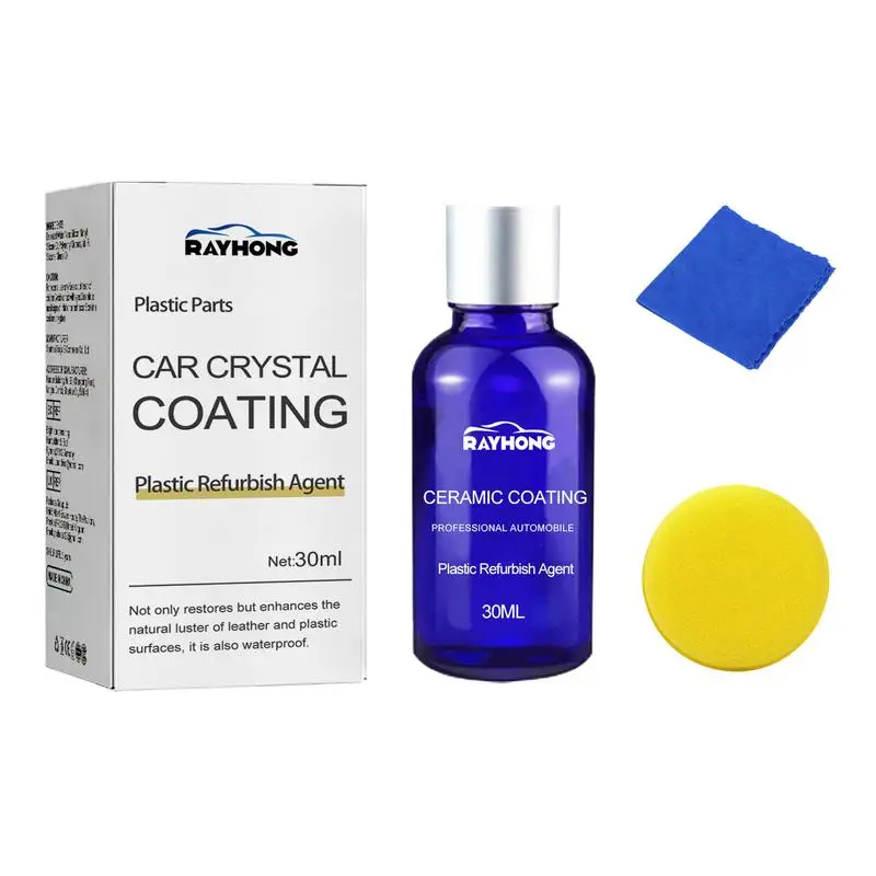 

Восстанавливающее автомобильное покрытие, черное, 30 мл, с губкой и салфеткой