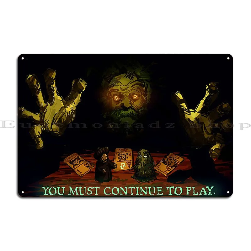 Металлическая табличка Inscryption 30х20 см