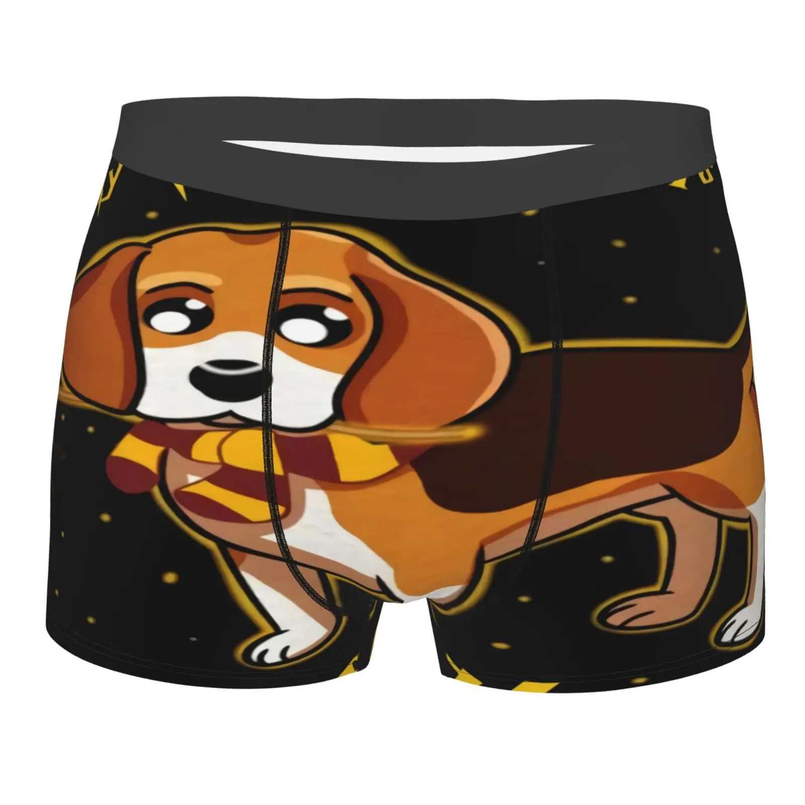 

Мужские трусы-боксеры с U-образным вырезом, из полиэстера