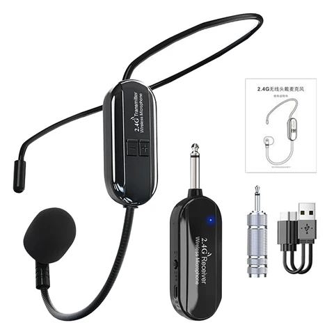 Беспроводная микрофонная гарнитура APWIKOGER 2.4G