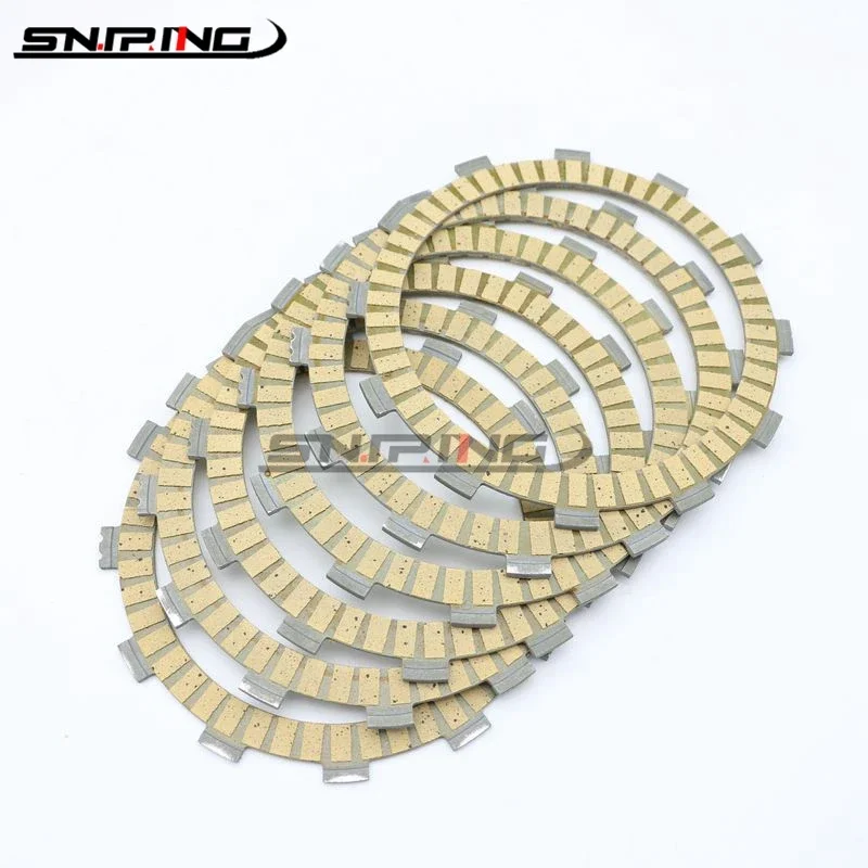 Фото Комплект фрикционных дисков сцепления для Yamaha Virago XV400 89-94 XV535 87-88 93-00 XV535S 94-97 Drag Star DS4 XVS400 98-17 №2