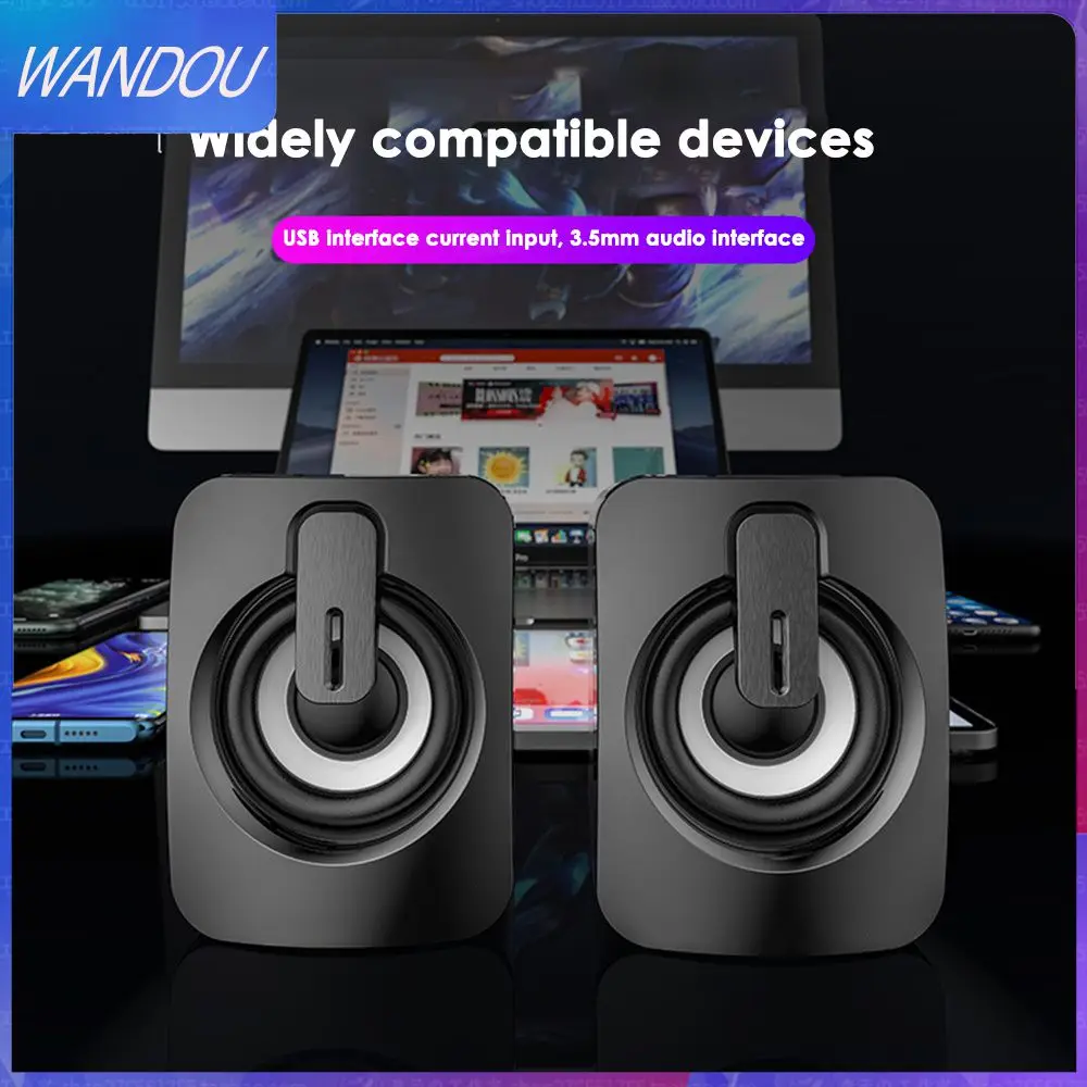 

Universal Mini Speaker Multimedia Microphone Computer Speakers Wired Hifi Stereo Pc Sound Box For Caixa De Som Usb Subwoofer