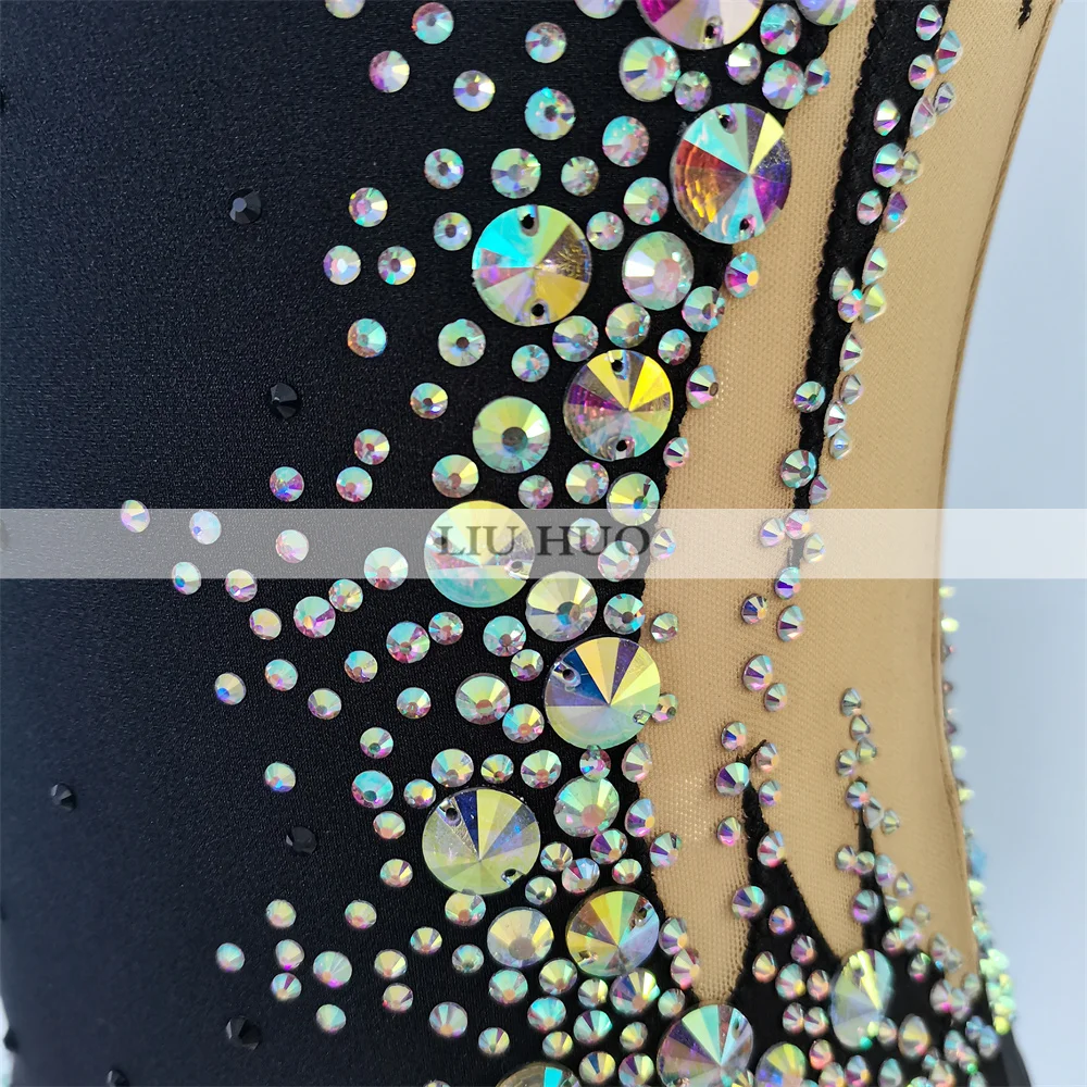 Трико LIUHUO для ритмической гимнастики костюм взрослых и женщин танцевальное