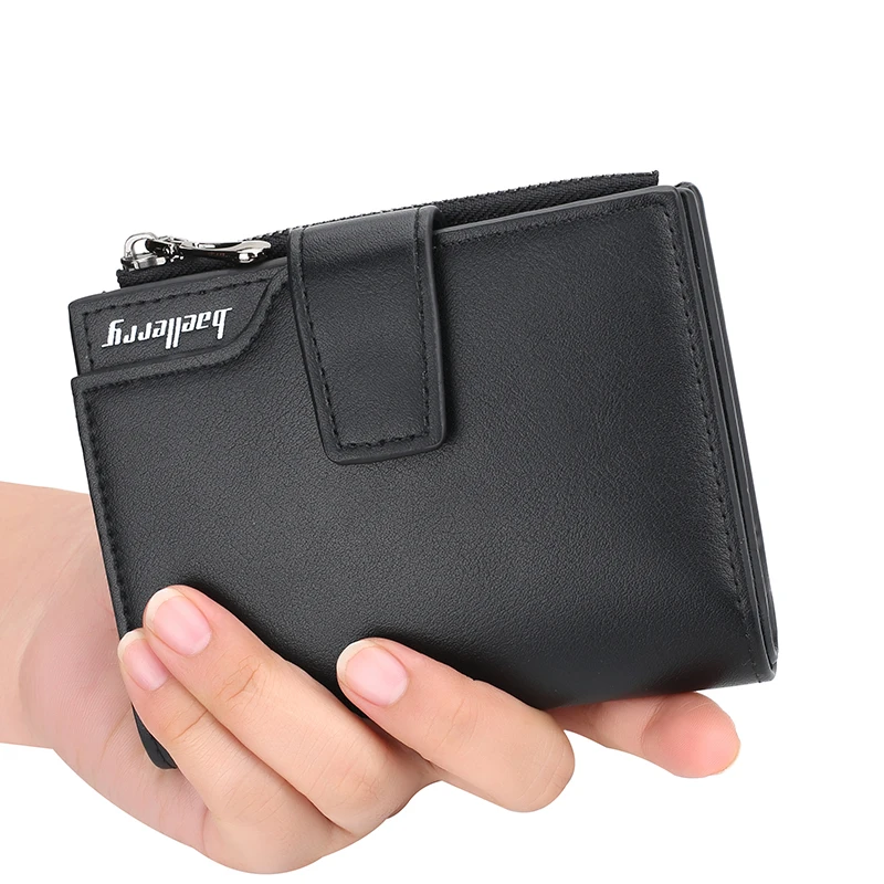 baellerry маленький Кошелек мужской кожи бумажник женский кожа портмоне мужское