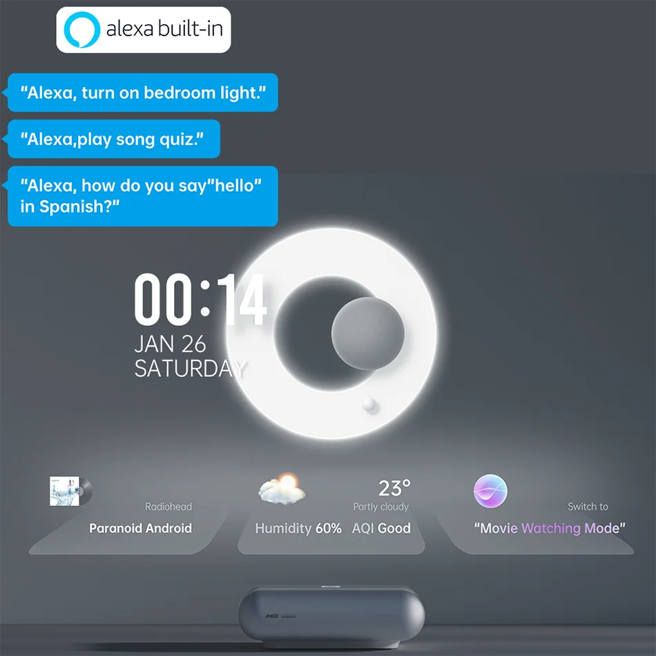 Проектор Jmgo O1s проектор 1080p Full Hd UST большой экран Умный домашний кинотеатр Dvd видео