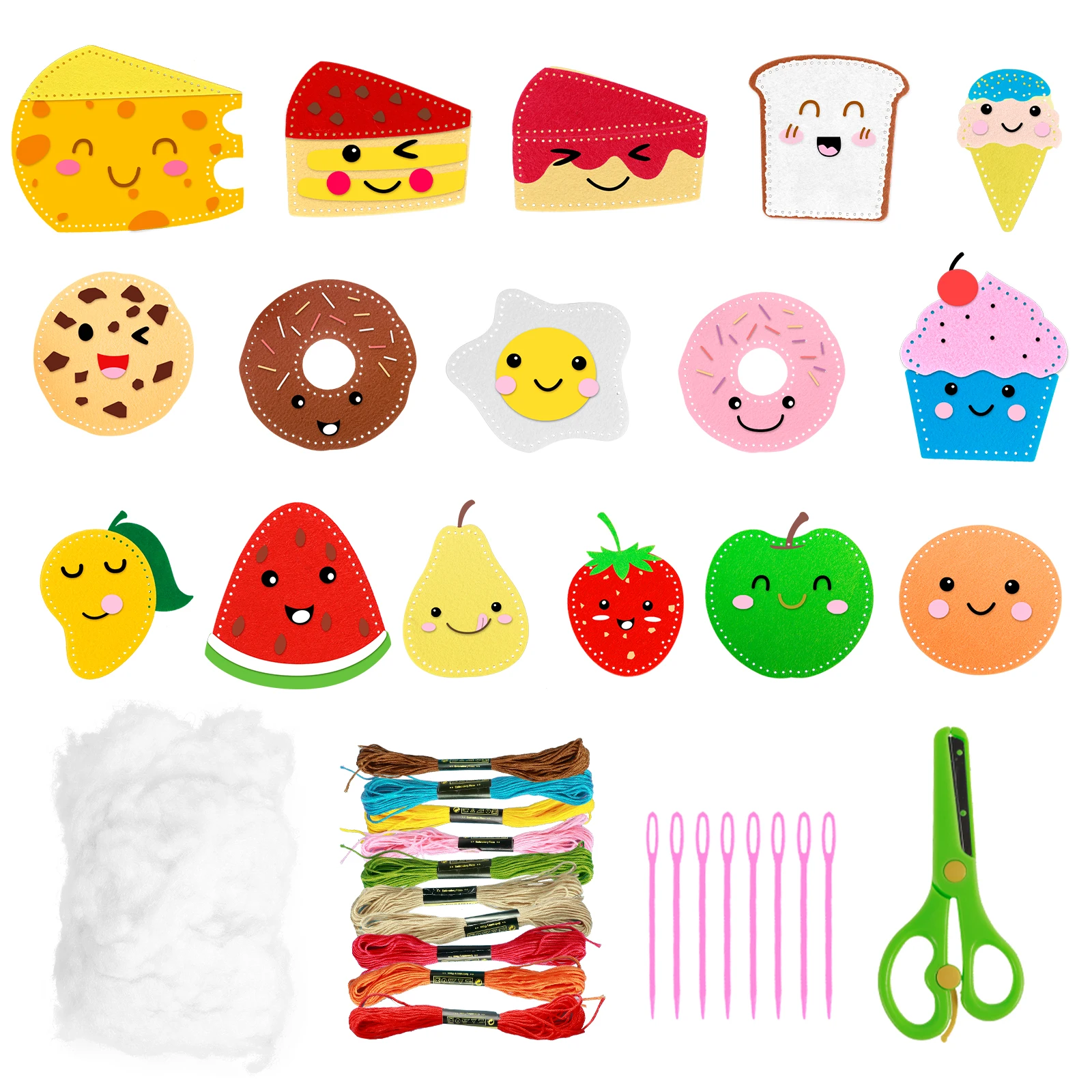 

16 шт., детский набор для шитья