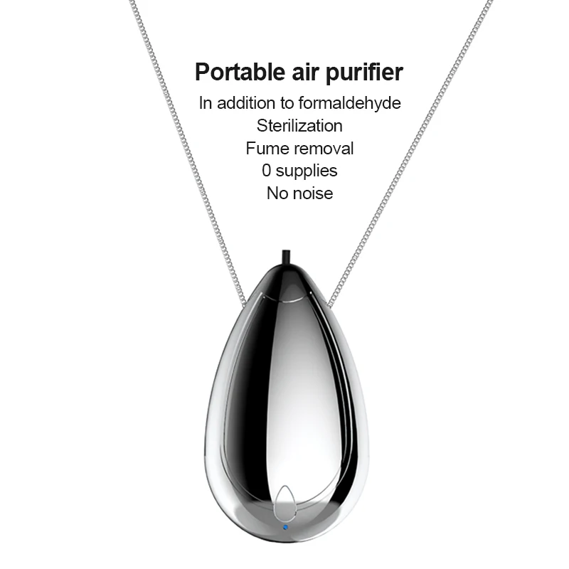 

Necklace Anion Air Purification Wearable Negative Ions Negative Ion Hanging Neck Air Purifier Lightweight And Portable Effective