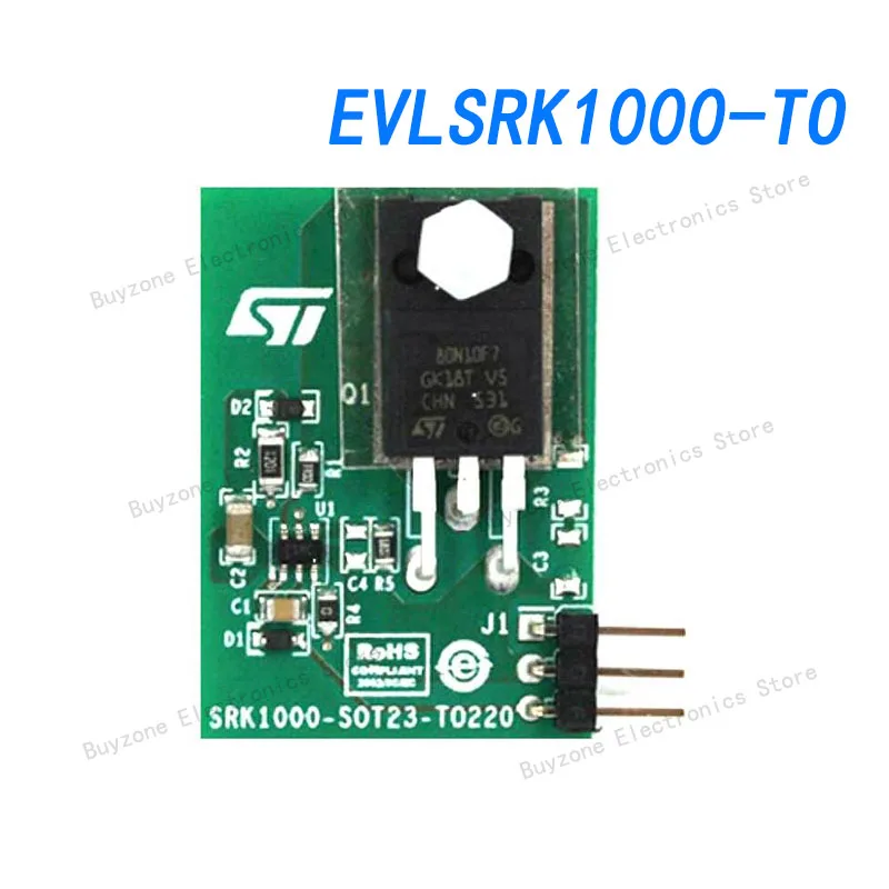 

EVLSRK1000-TO оценочная плата, SRK1000 синхронный выпрямительный контроллер, от 3,5 В до 32 В, TO-220FP MOSFET