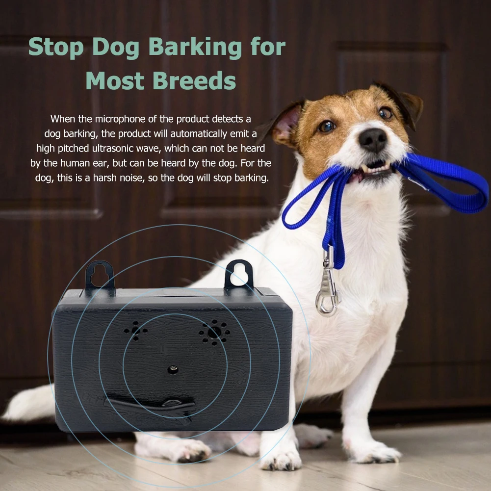 

Dog Barking Stop Ultrasonic Training Devices Home Pet Repeller Sonic Silencer Tools Repellent Anti Bark Control Box