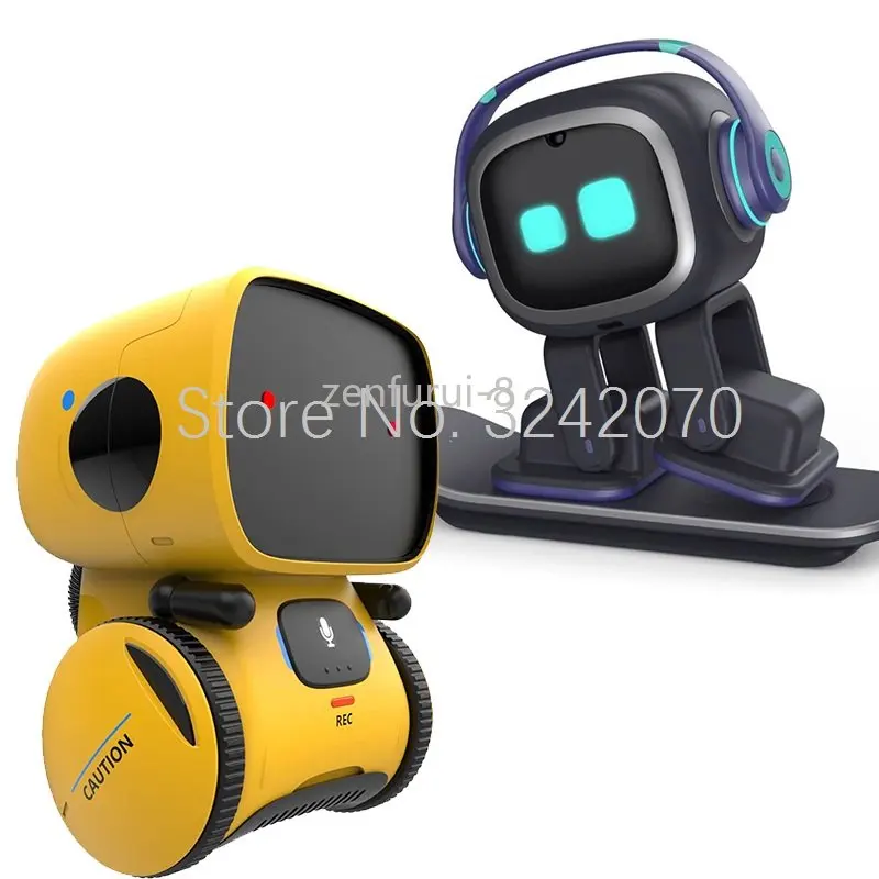 

Robot Smart Robots Dance Voice Command Sensor, Singing, Dancing, Repeating Robot Toy for Kids Boys and Girls Talkking Robots
