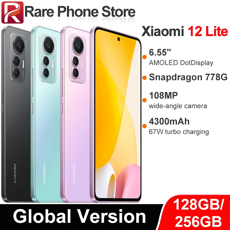 Смартфон Xiaomi 12 Lite, 8/128ГБ, 8/256ГБ, global | AliExpress