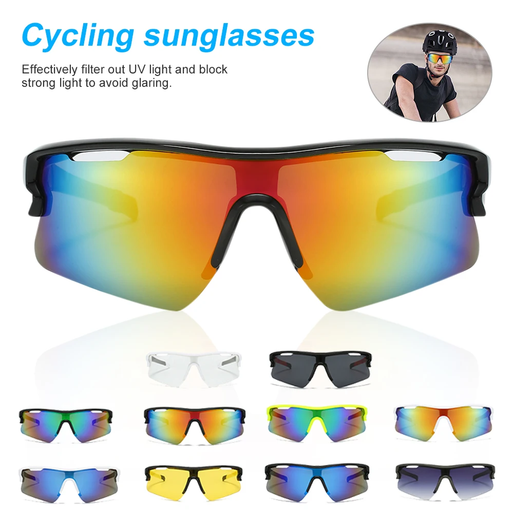 

Cycling Sunglasses UV400 Protection for Men Women Windproof Outdoor Sports Fishing Glasses MTB Road Bike Riding Eyewear Goggles