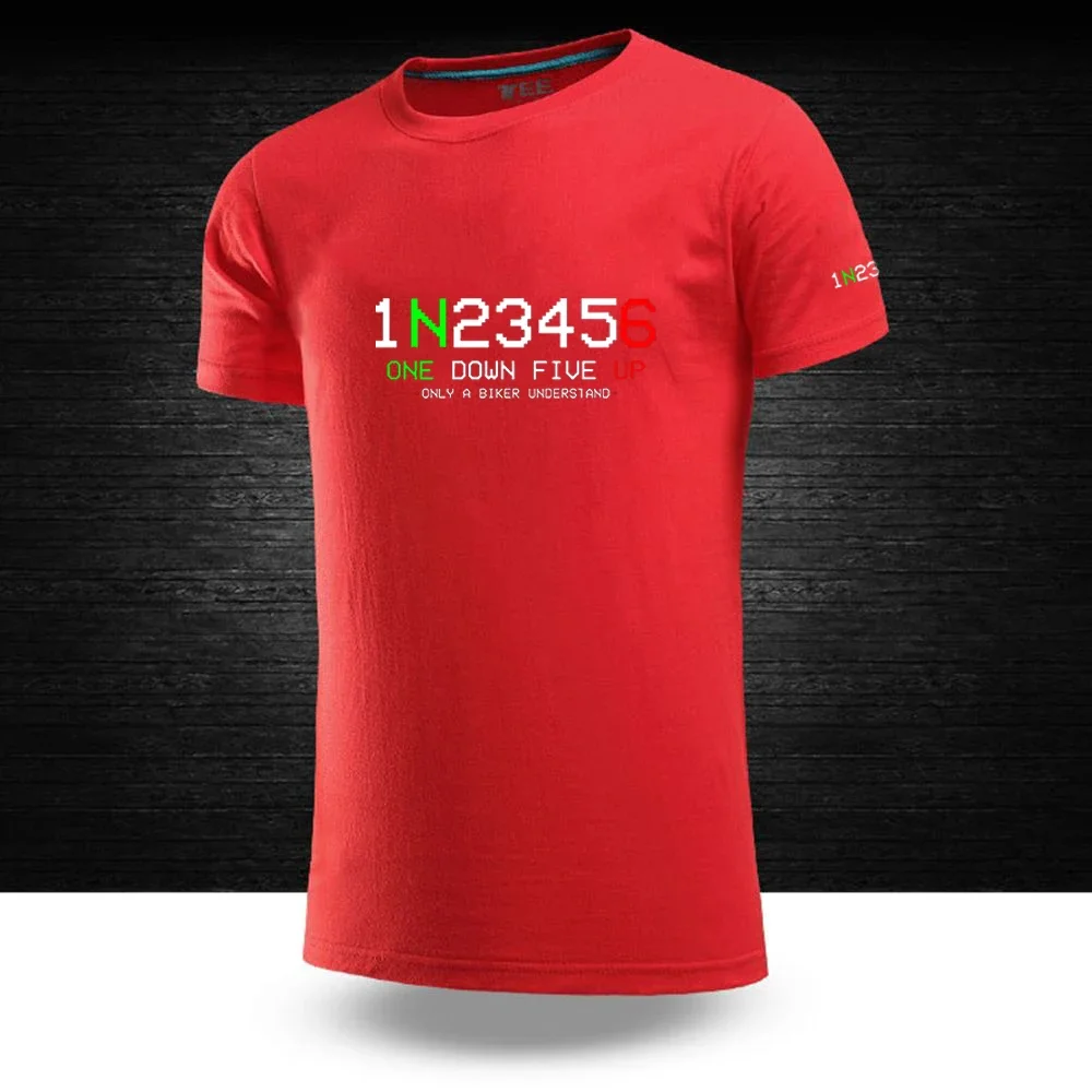 2024 летняя Байкерская одежда 1n23456 с логотипом мотоцикла Высококачественная