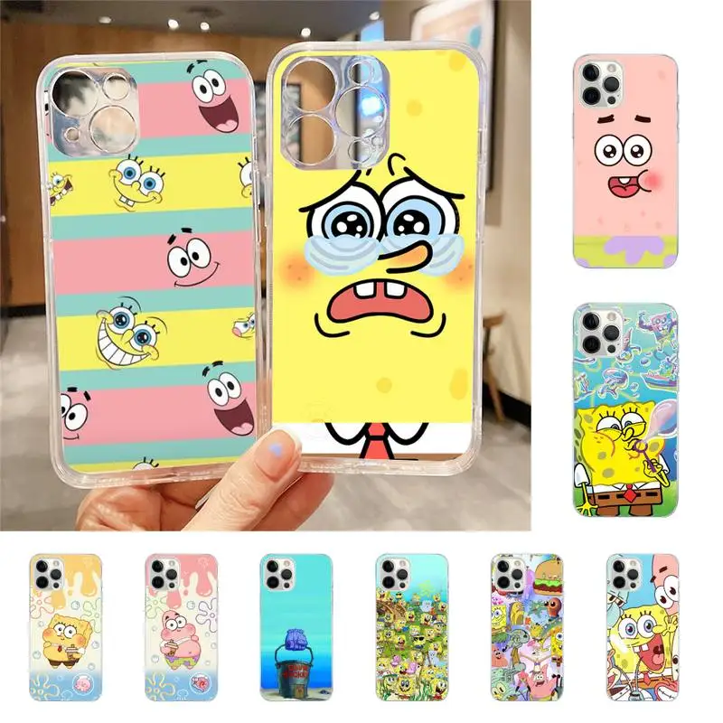 

Spongebob Patrick Star Phone Case For Iphone 7 8 Plus X Xr Xs 11 12 13 Se2020 Mini Mobile Iphones 14 Pro Max Case