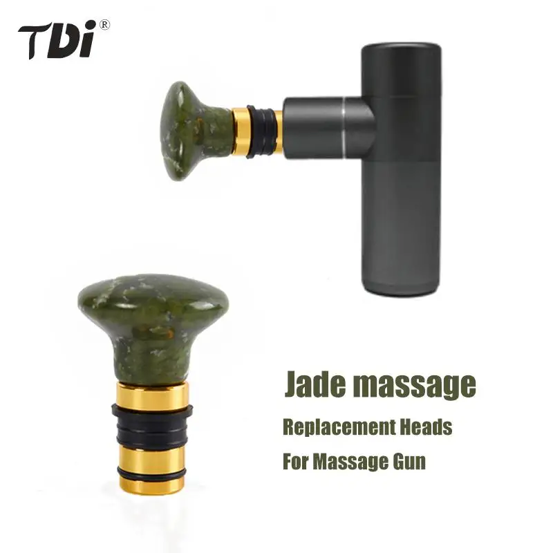 

1pcs Massage Gun Head Attachment Replacement Fascia Gun Accessories Jade Head For 18-19mm Diameter Head