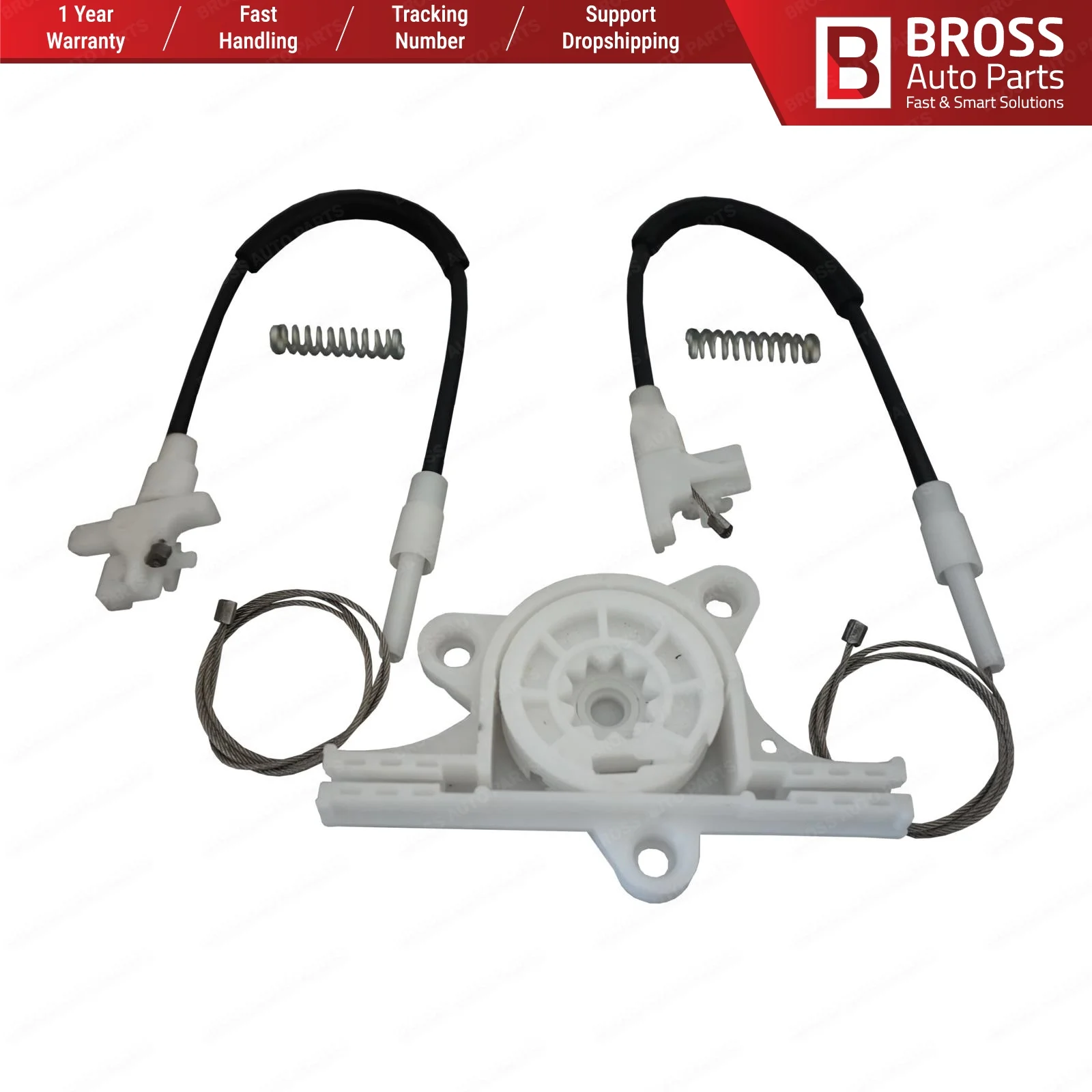 Bross автозапчасти BWR5142 электрическая мощность регулятор окна Ремонтный комплект