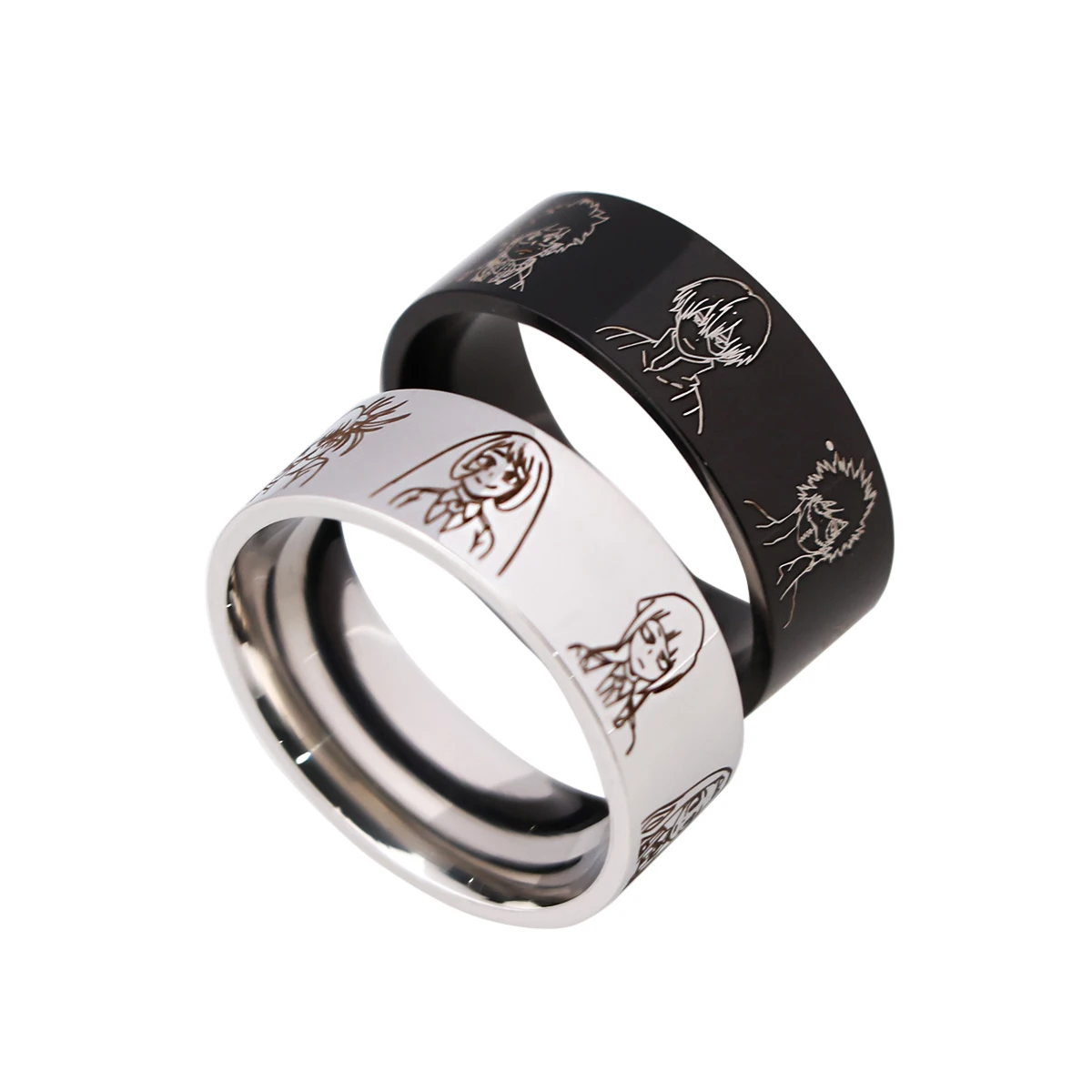 

Anime My Hero Academia Ring Cosplay Prop Men Stainless Steel Finger Rings Jewelry Accessories Gifts Rings for Teens