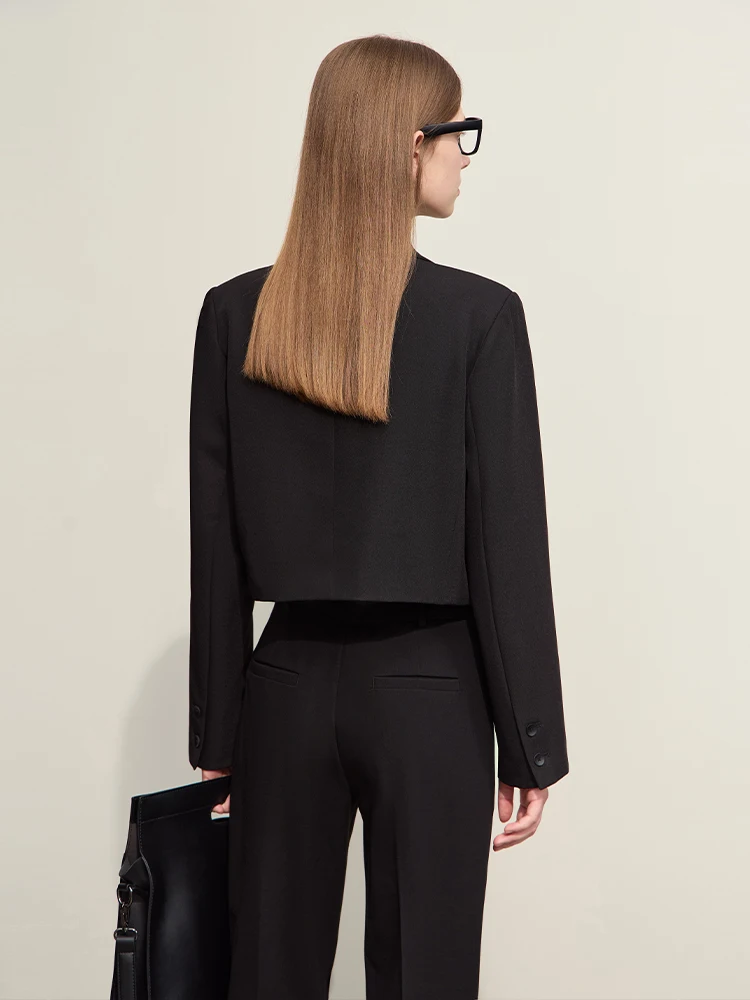 Женские блейзеры в минималистском стиле Amii новинка весны 2024 свободная