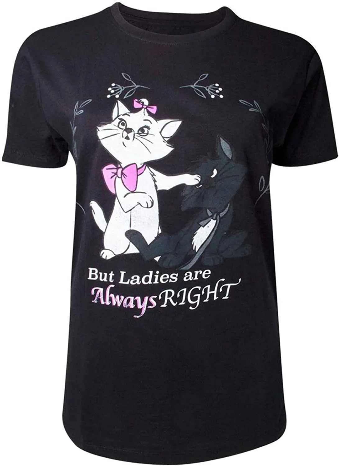 

Aristocats T Shirt Marie Ladies Are Always Right Official Womens Junior Fit