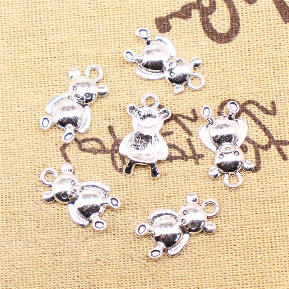 Подвеска в виде медведя для ожерелья модные ювелирные изделия сделай сам детей