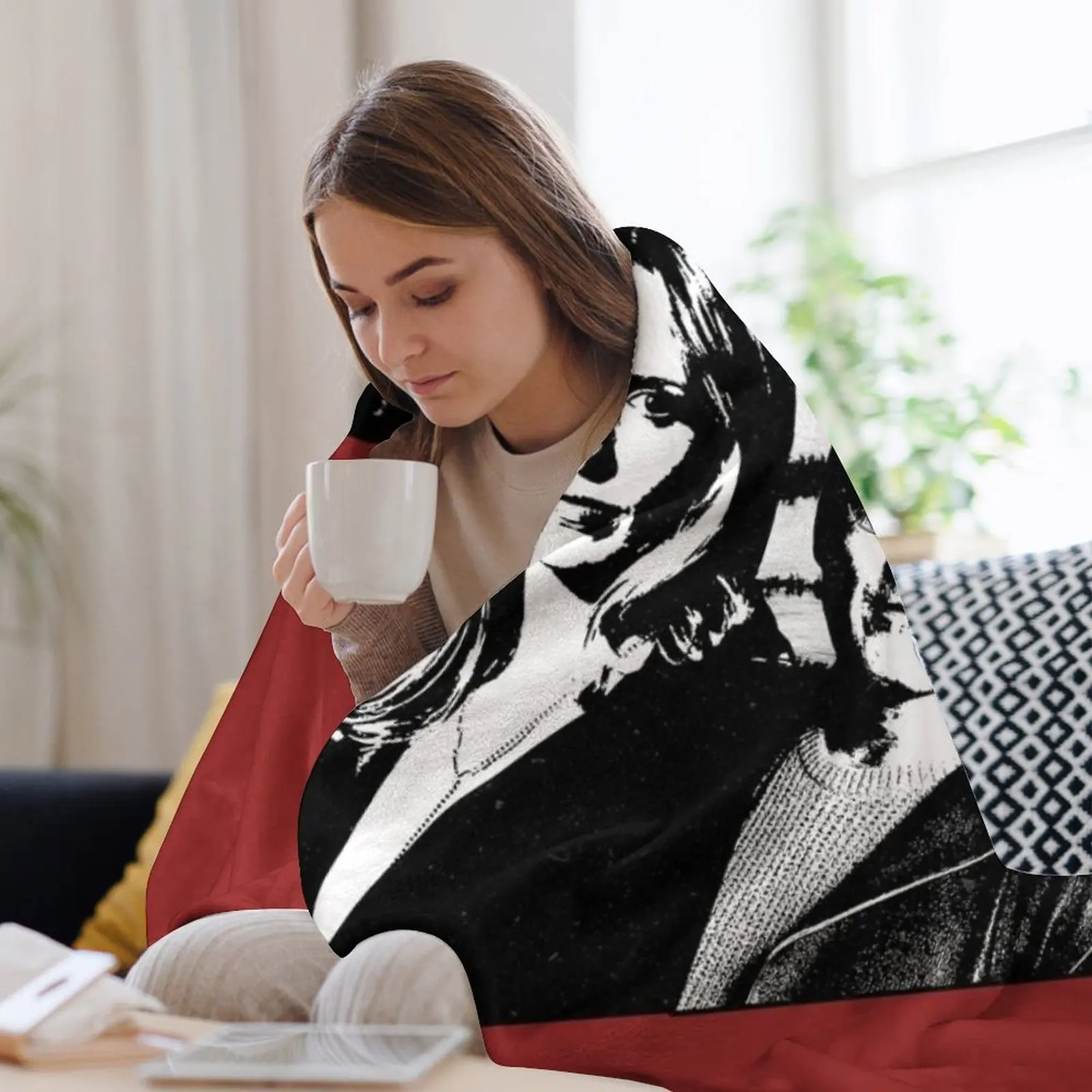 Одеяло с мотивом BTVS одеяло фланелевые одеяла