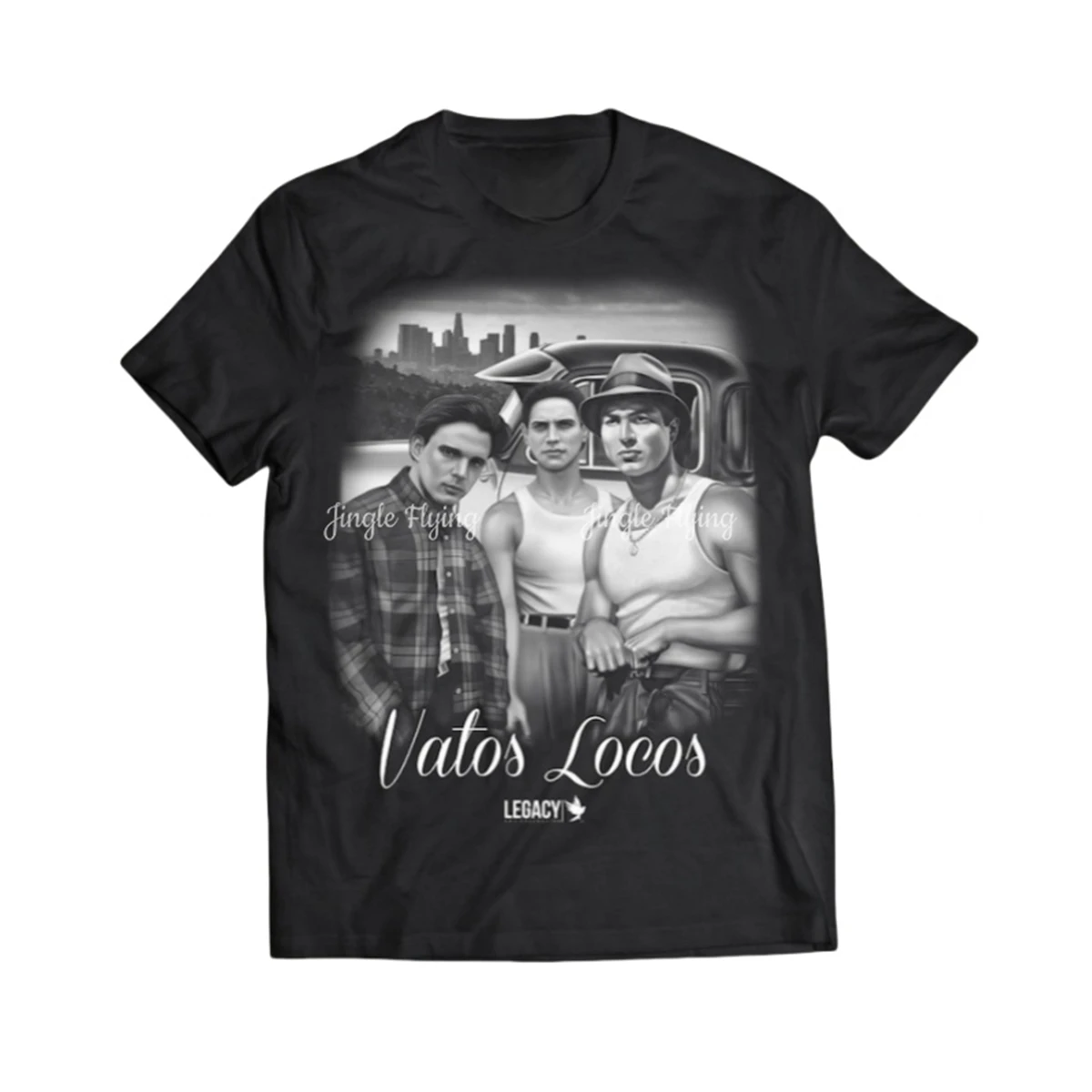 Футболка Blood In Out Vatos Locos унисекс мягкая дышащая