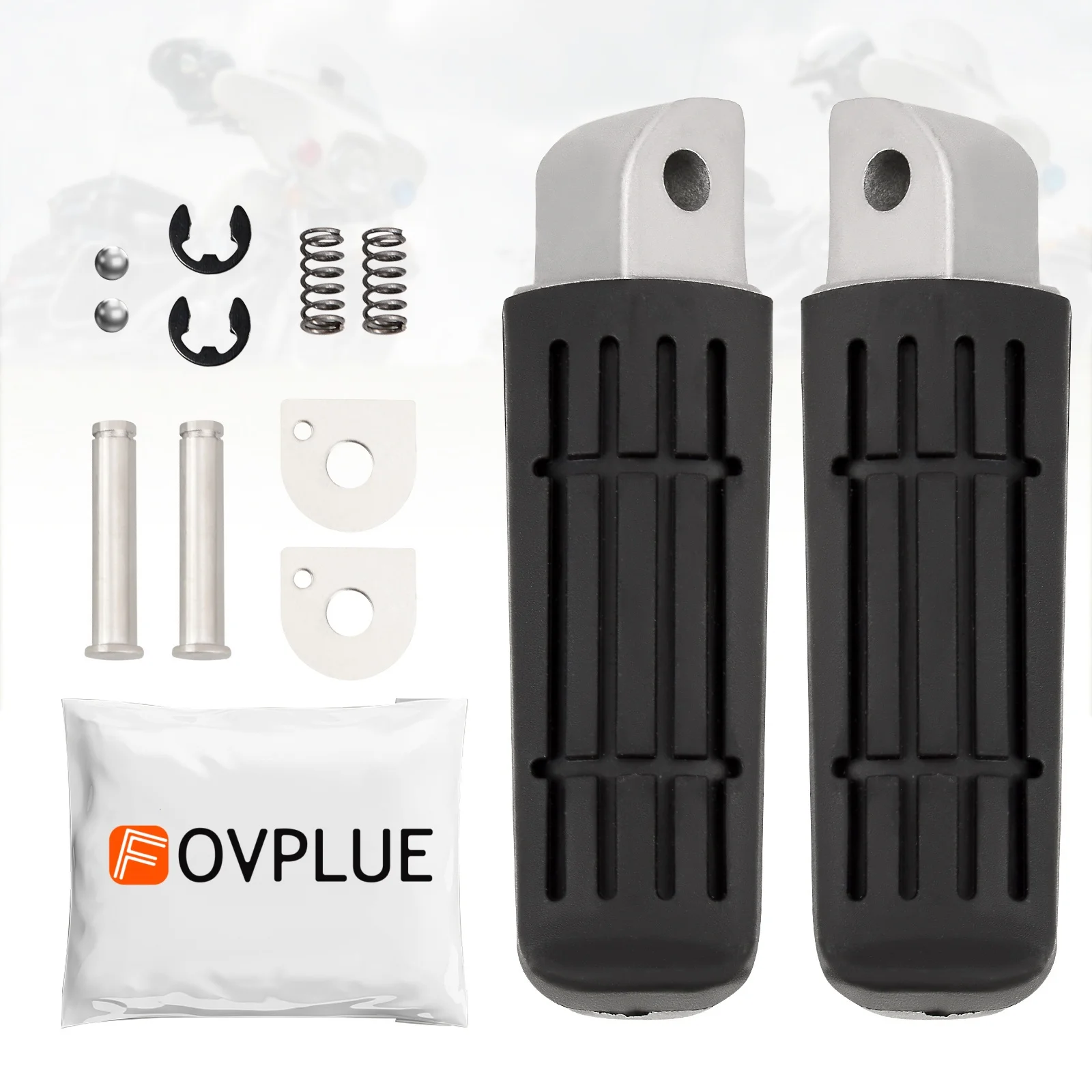 

Подножки для мотоцикла, задняя пассажирская передняя подставка для ног для YAMAHA FJR 1300 FZ1 FZ400 FZ6 FZ6R TDM900 XJR400 R1200 R1300 XJ600