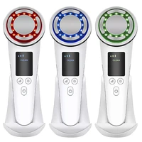 multifunction face massager ems face lifting beauty device led skin rejuvenation wrinkle remover hotcold skin care instrument