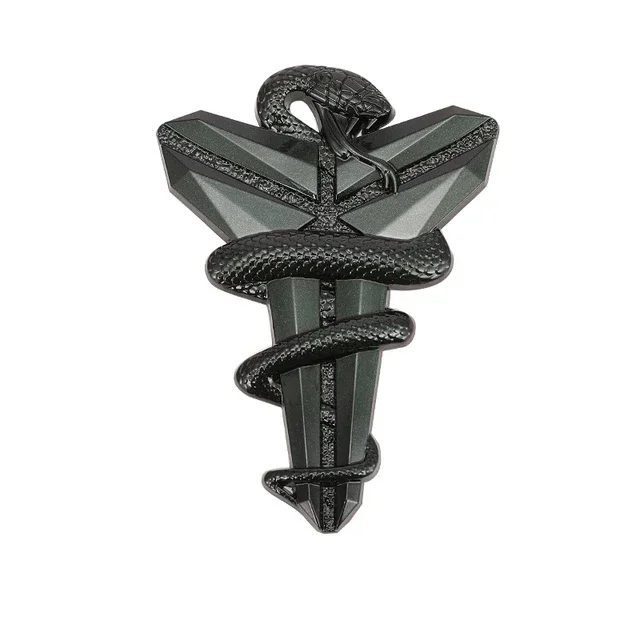 

Металлическая 3d-наклейка с логотипом Коби Брайант 24 Мамба, наклейки на автомобиль, эмблема передней капота гриля, универсальные аксессуары для стайлинга автомобилей и мотоциклов