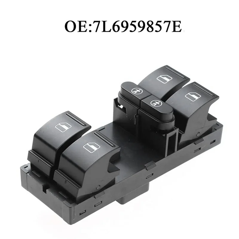 

Новый переключатель подъема окна автомобиля, электрический переключатель окна 7L6959857E 7L6959857 для Touareg-AT80