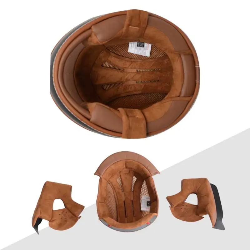 Плоский черный мотоциклетный шлем KEAZ на все лицо с цветным козырьком