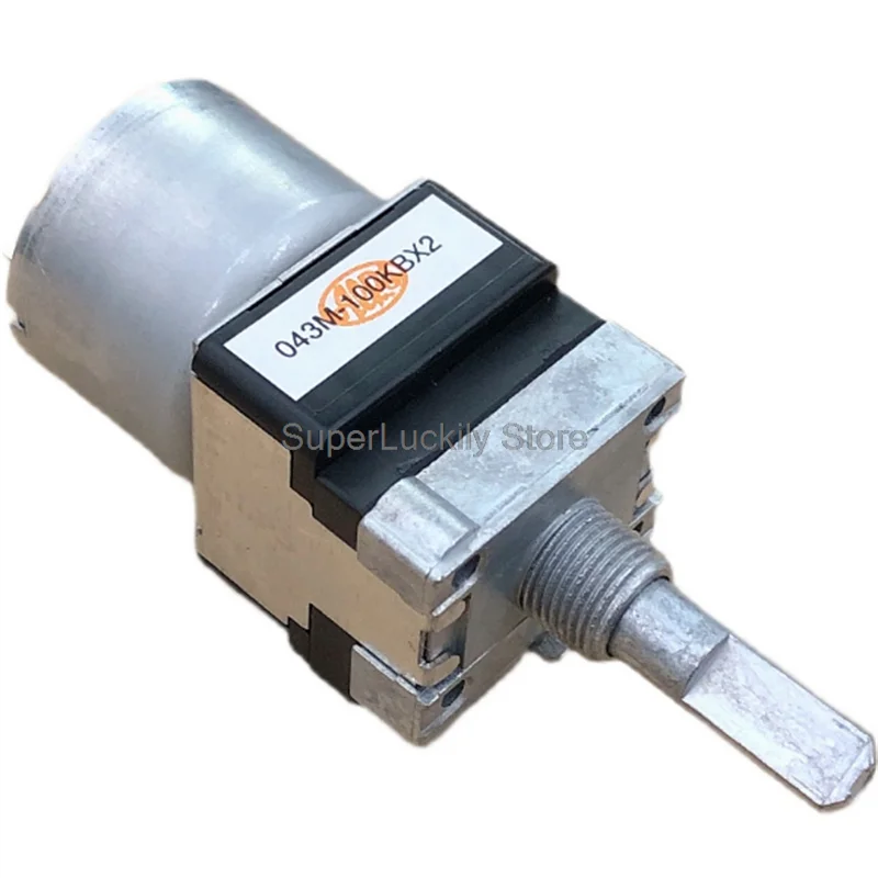 

Двойной потенциометр ALPS RK16812MG098 100KBx2