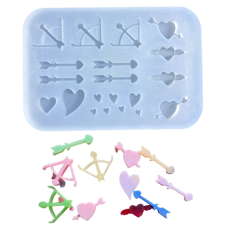 

Love Quicksand Keychain Mold DIY Pendant Jewelry Epoxy Crafting Mold 40GB