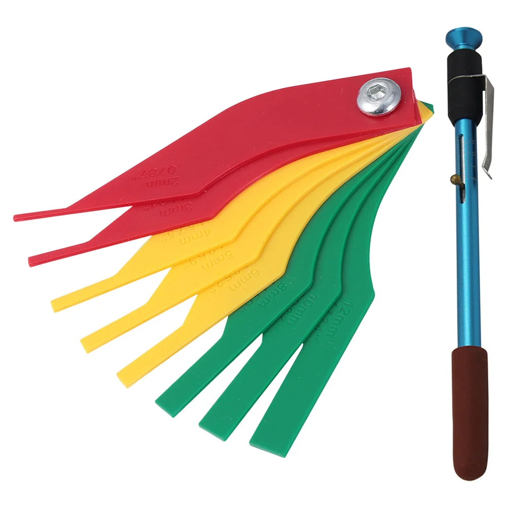 

Brake Pad Measuring Tool Plastic Gauge Metal Measure Gap Regulator Measurer Tools