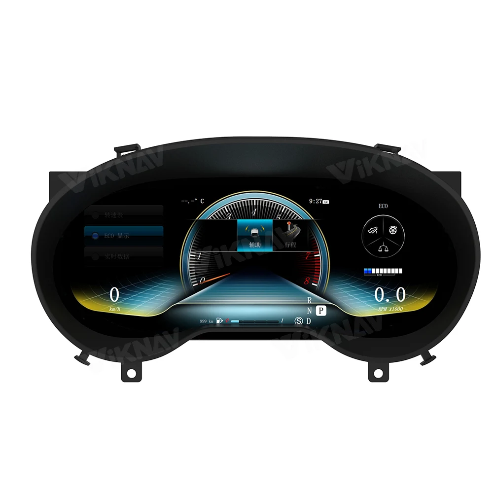 Viknav 12 3 &quotцифровой кластер для Mercedes Benz GLA/CLA 2015-2018 Linux системный вертикальный экран