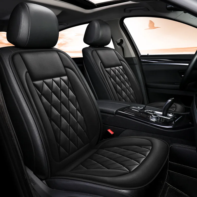 

Автомобильная подушка для сиденья с подогревом, зимний Автомобильный Электрический Подогрев 12 В 24 В, подушка для сиденья, зимний теплый чех...