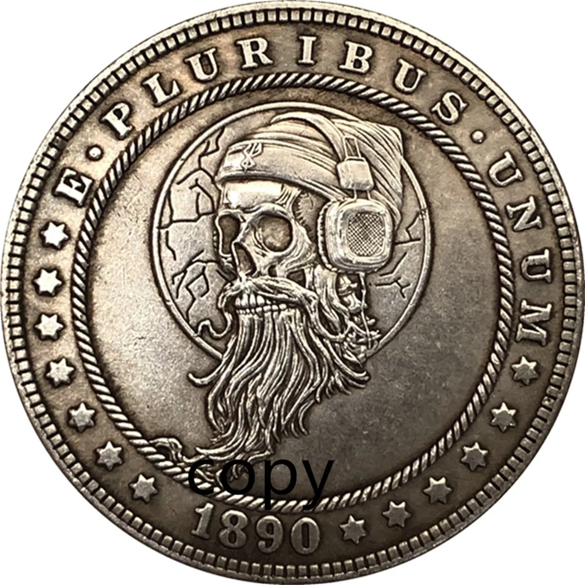 

Skeleton Music HOBO COIN Rangers COIN US Coin Gift Challenge REPLICA Commemorative Coin - REPLICA Coin Medal Coins Collection
