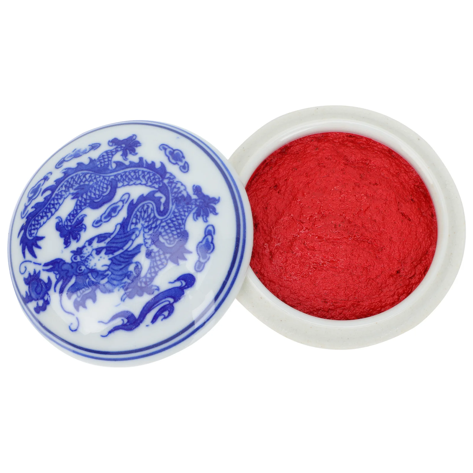

Ink Chinese Pad Pads Red Calligraphy Paste Stamp Seal Finger Craft Inkpad Stamps Diy Porcelain Painting Accessories Baby