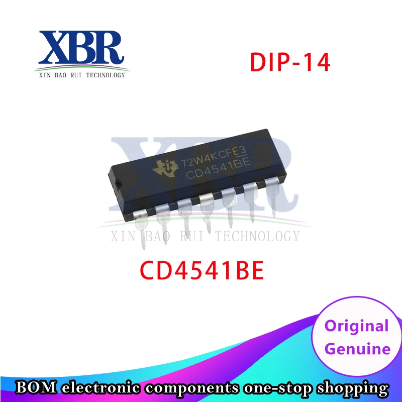

5PCS CD4541BE DIP-14 Chip IC New Original Oscillators & Resonators