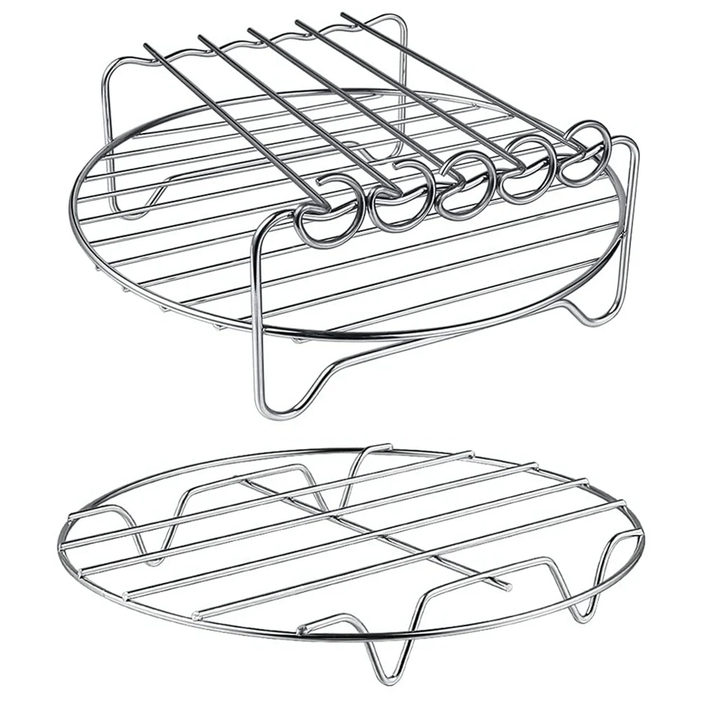 Rack Xl Air Fryer Accessories Set Of 2, Multi-purpose Double