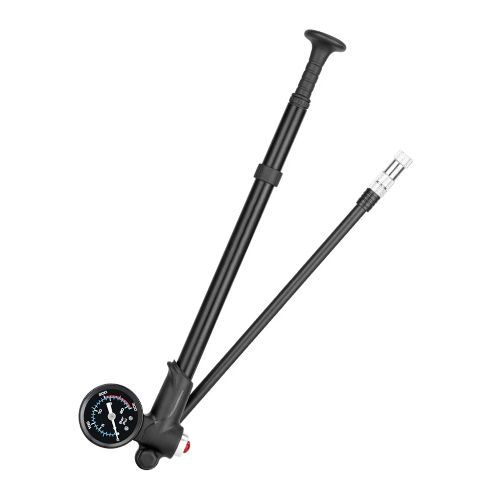 

Велосипедная вилка высокого давления, насос для шин с манометром для велосипеда, портативный велосипедный насос