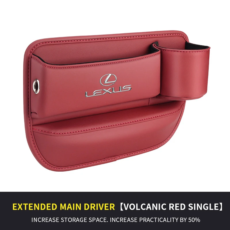 

Многофункциональный органайзер-ящик для хранения в зазоре автомобильного сиденья для Lexus F Sport ES200 ES300 RX300 GS250 GS300 IS300 NX300 LX570 LS500h CT200h