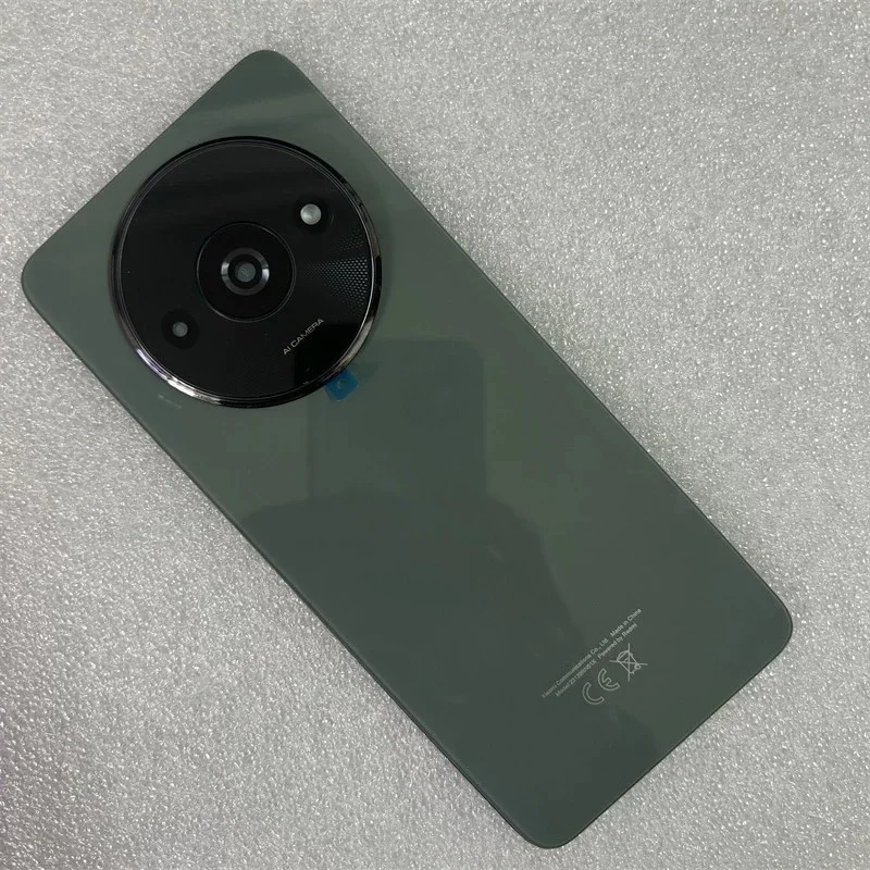 Фото Задняя стеклянная крышка аккумуляторного отсека BANERYPAK для Xiaomi Redmi A3 23129RN51X A3X, задняя панель корпуса, запасные части с камерой №4